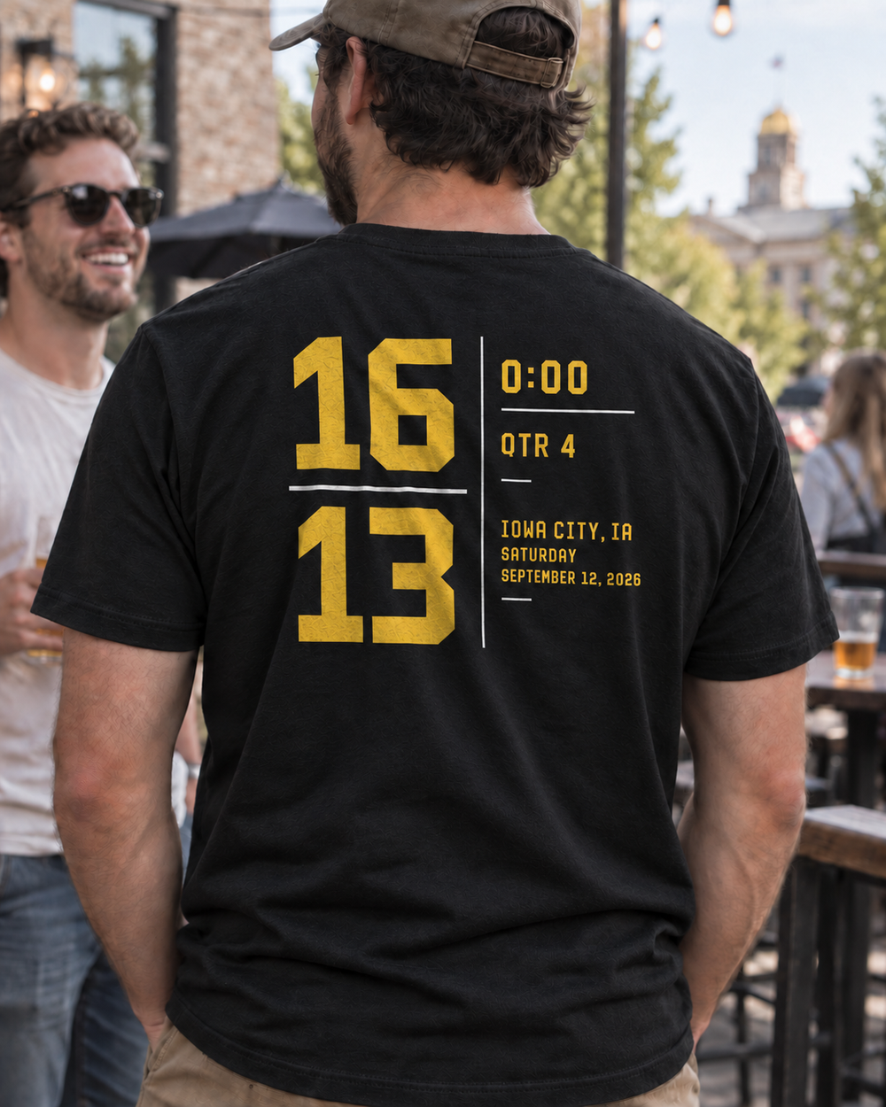 Iowa 16–13 — Original Scoreboard Tee