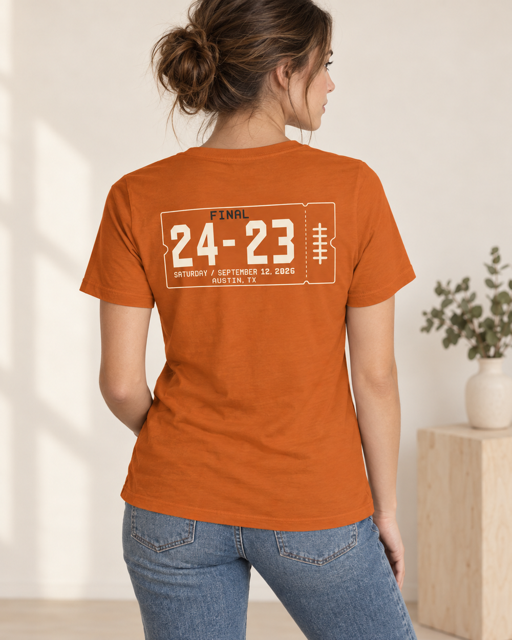 Texas 24–23 — Ticket Tee